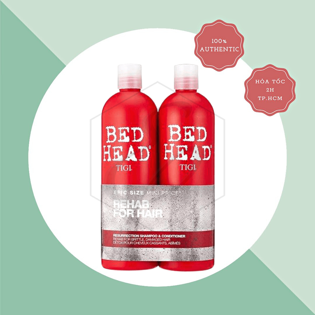 Bộ Dầu Gội + Dầu Xả Tigi Bed Head Đỏ (750ml * 2)